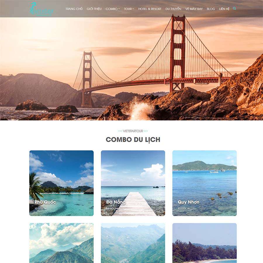 Theme WordPress du lịch 14
