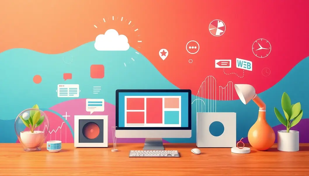 Hình ảnh biểu trưng cho thiết kế website tối ưu hóa hình ảnh.