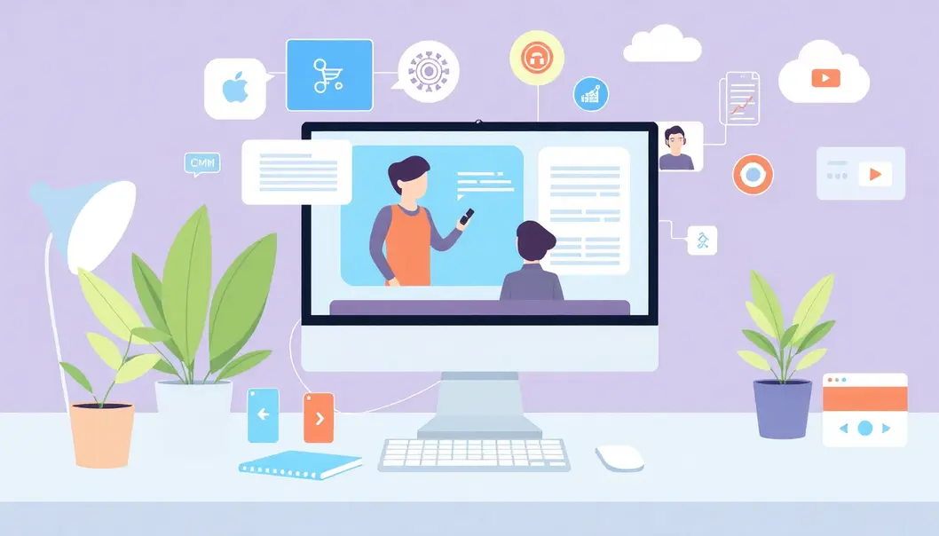 Hình ảnh minh họa cho thiết kế website hỗ trợ chăm sóc khách hàng với công nghệ hiện đại.
