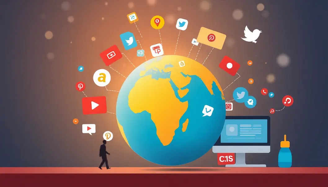 Khái niệm về sự quan trọng của mạng xã hội trong thiết kế website.