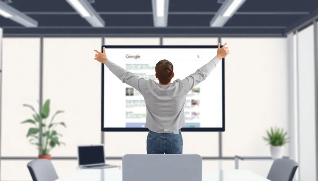 Thành công khi website đạt thứ hạng cao trên Google.