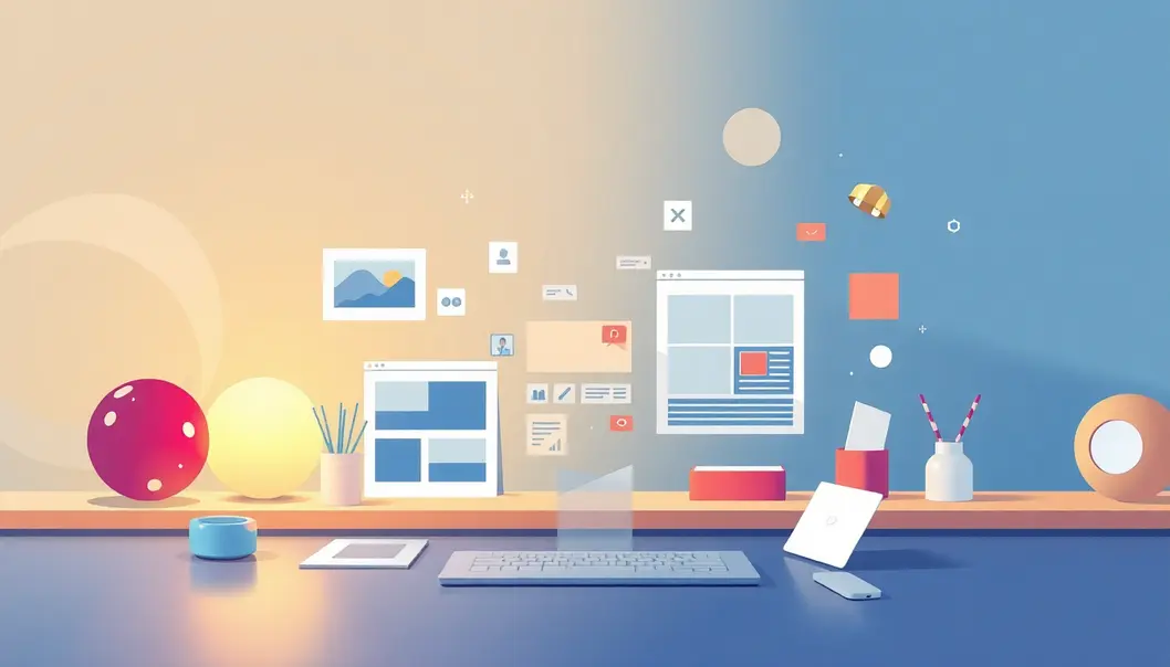 Hình ảnh minh họa sự dễ dàng trong thiết kế website.