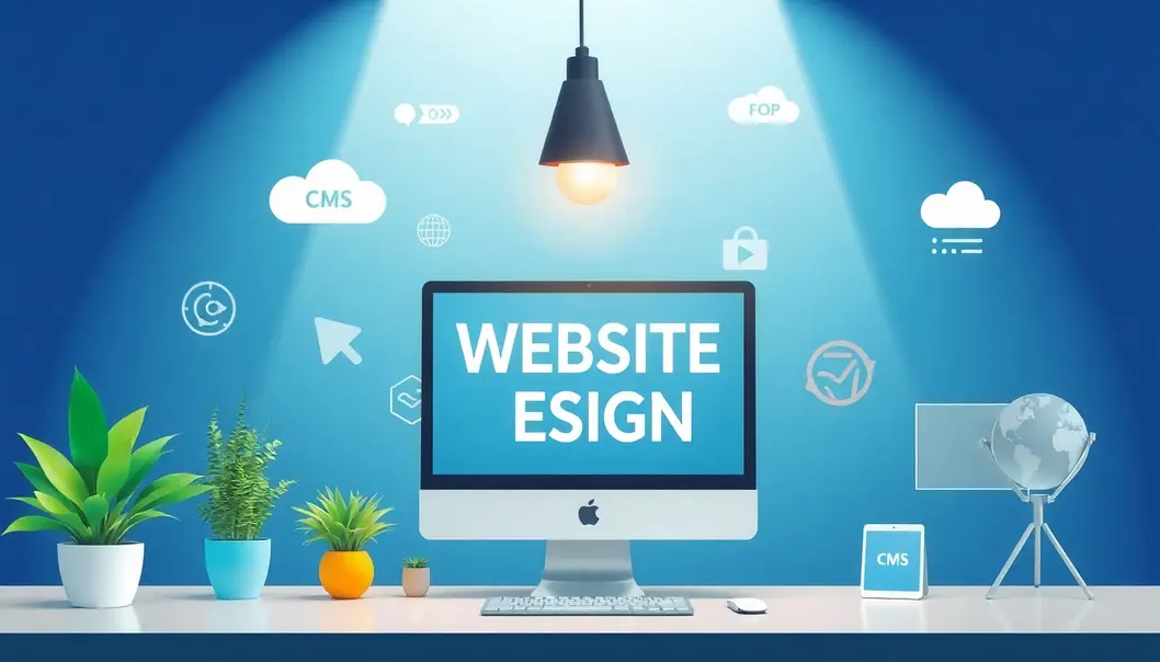 Mô tả một thiết kế website chuyên nghiệp, hiện đại và dễ dàng sử dụng.