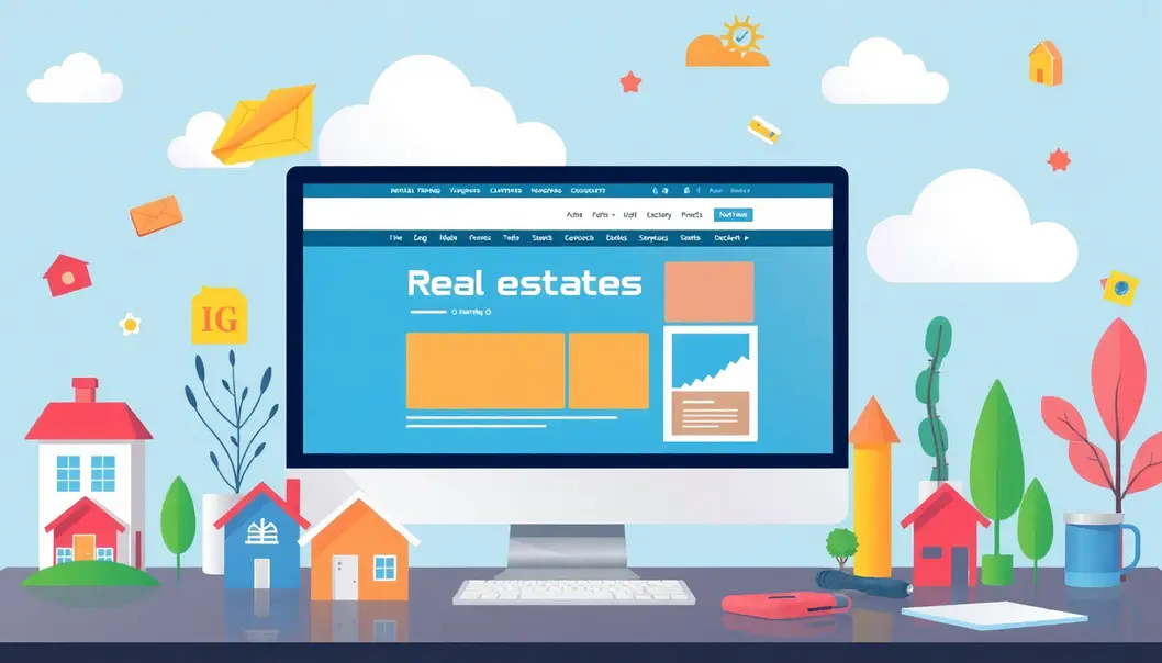 Bìa bài viết về việc bán theme WordPress cho website nhà đất.