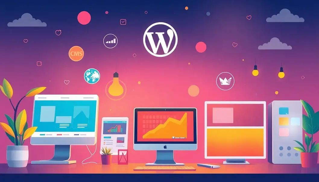 Hình ảnh nổi bật minh họa tầm quan trọng của các mẫu template WordPress trong thương mại.