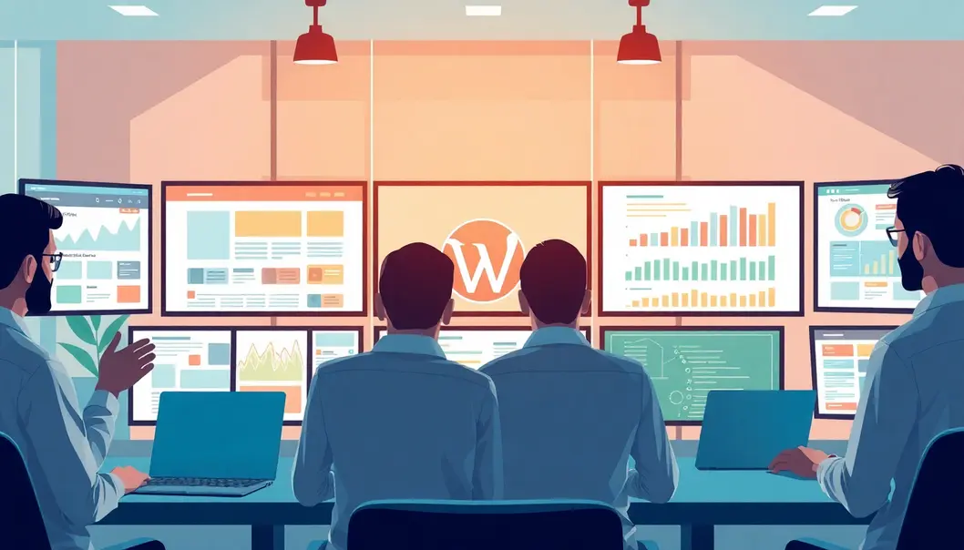 Những người chuyên nghiệp làm việc với theme WordPress để tối ưu hóa SEO.