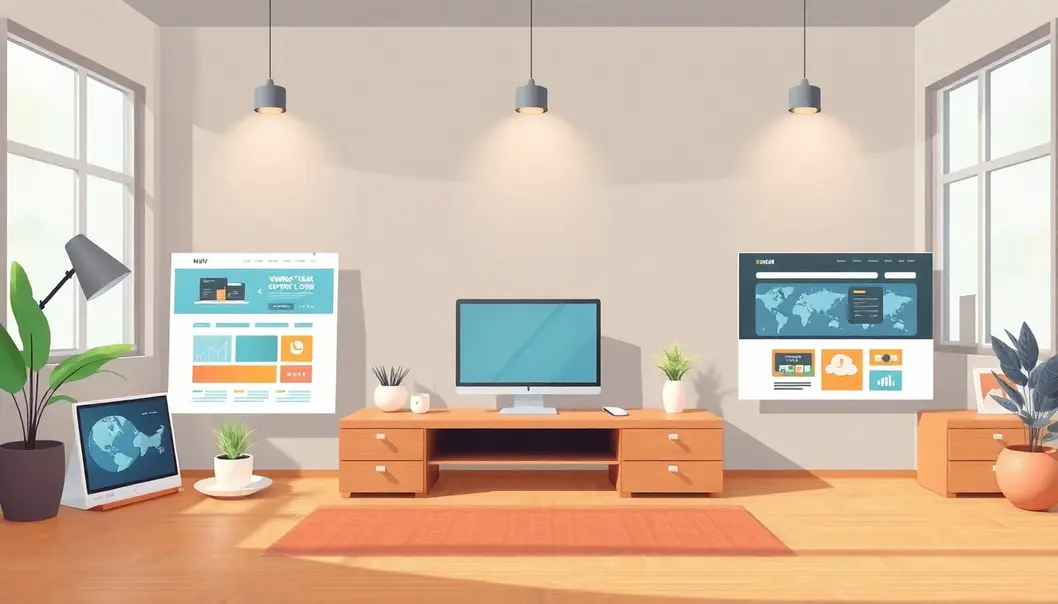 Hình ảnh minh họa cho chủ đề template WordPress giá rẻ, phản ánh sự hiện đại và tính thân thiện với người dùng.