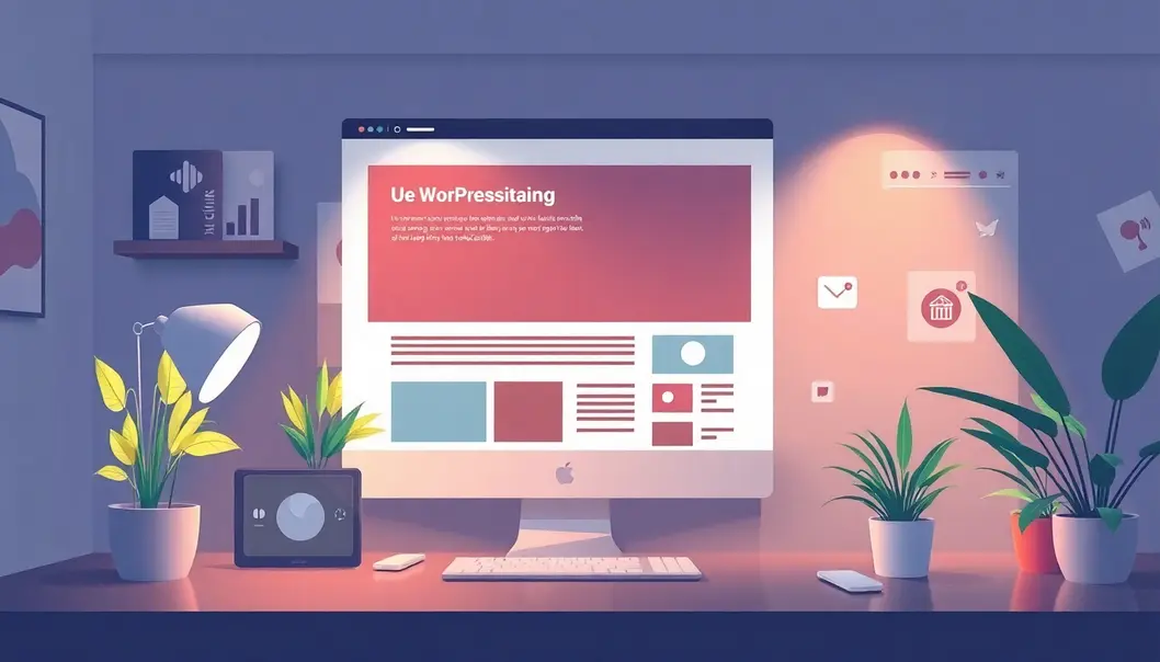Hình ảnh mô tả một mẫu template WordPress tin tức ấn tượng.