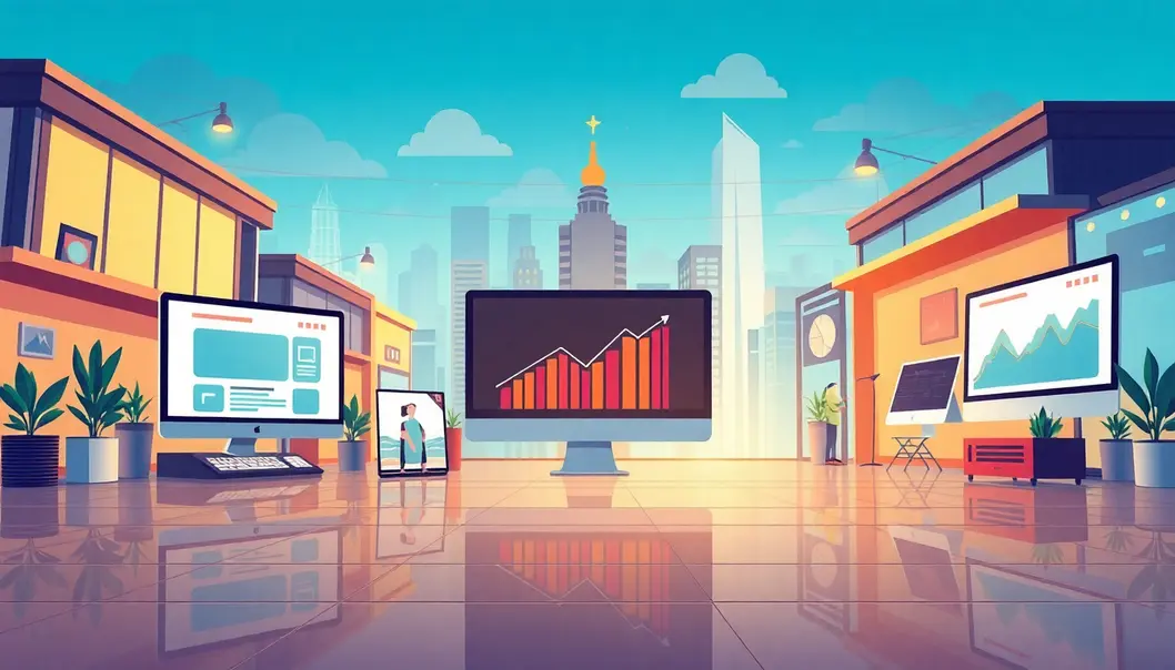 Hình ảnh hấp dẫn về các website độc quyền tiềm năng trong thị trường số.