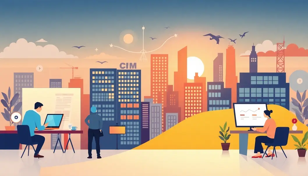 Một bức ảnh mạnh mẽ tượng trưng cho sự thành công của các công ty nhờ sử dụng template web giới thiệu công ty.
