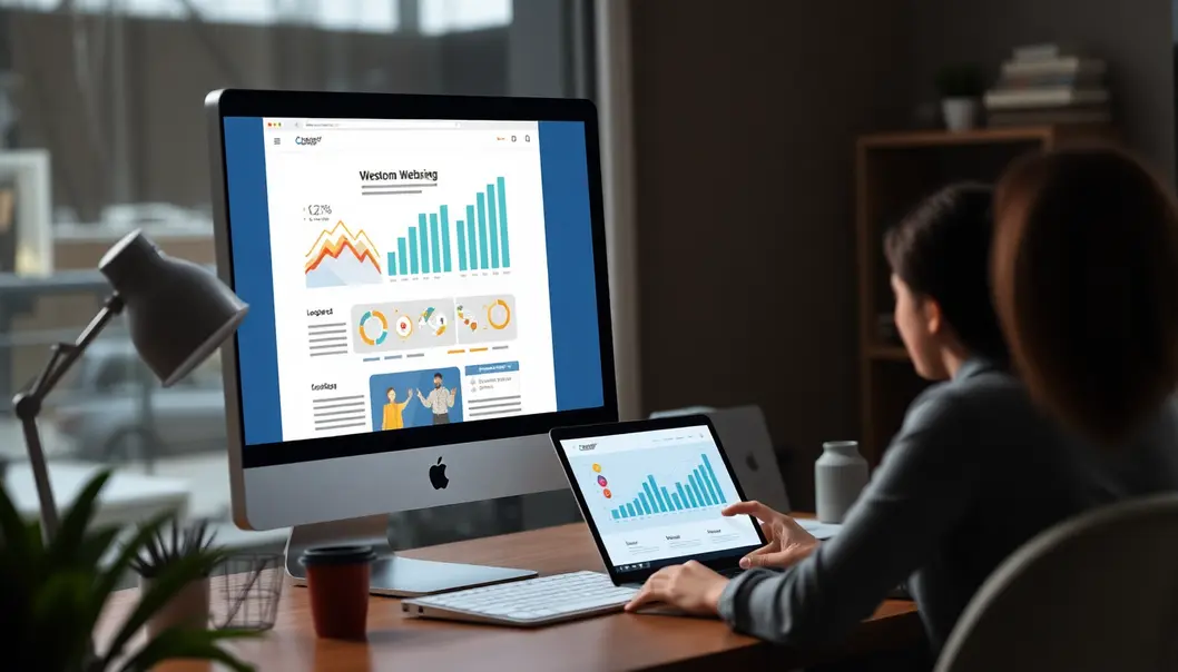 Hình ảnh biểu thị sự thành công của thiết kế website trong doanh thu.