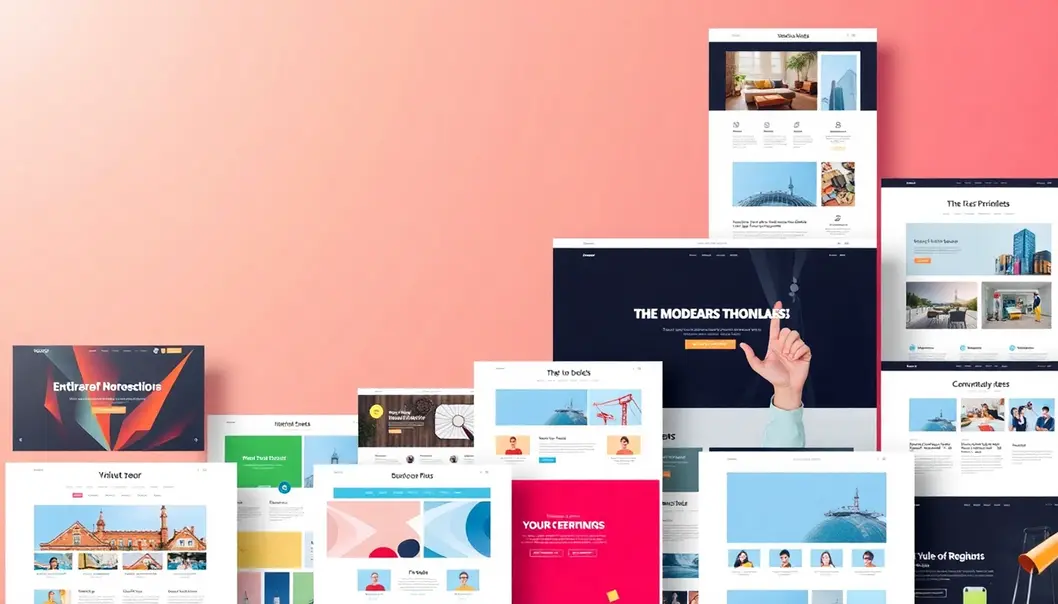 Ảnh tóm tắt về lợi ích của template WordPress đẹp và giá cả phải chăng.