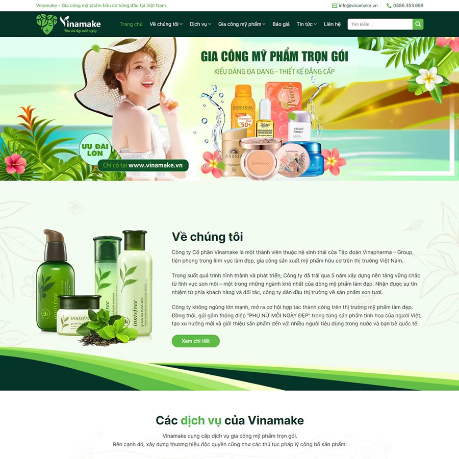 Theme wordpress bán bao bì