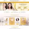 Theme WordPress Spa làm đẹp 01